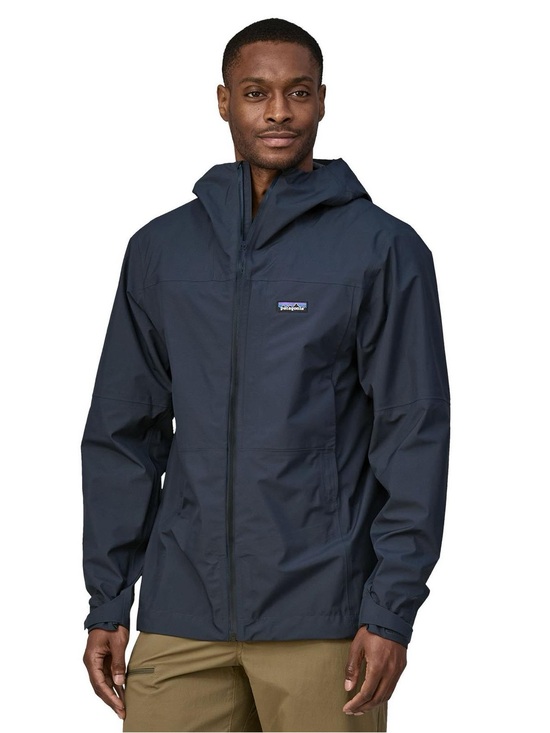 Patagonia Other - Patagonia Dark Navy Hooded Rain Jacket